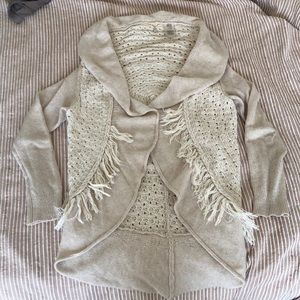 Anthropologie  Circle Cardigan Small